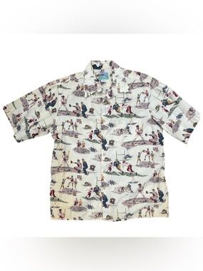 Vintage Reyn Spooner Sports Hawaiian Shirt
